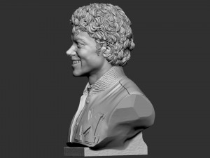 Michael Jackson 3D-Druckmodell