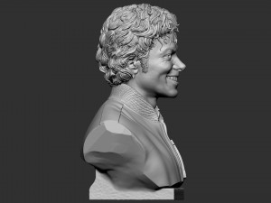 Michael Jackson 3D-Druckmodell