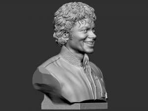 Michael Jackson 3D-Druckmodell