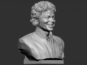Michael Jackson 3D-Druckmodell