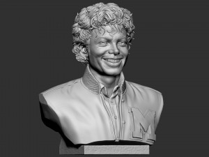 Michael Jackson 3D-Druckmodell