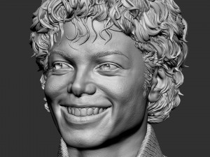 Michael Jackson 3D-Druckmodell
