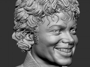 Michael Jackson 3D-Druckmodell