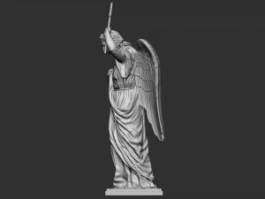 Angel statue 01 3D Print Model