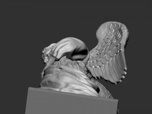Angel statue 02 3D Print Model