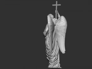 Angel statue 02 3D Print Model