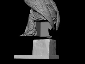 Melek heykeli 03 3D Baskı Modeli