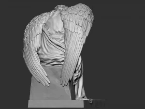 Melek heykeli 03 3D Baskı Modeli