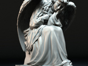 Angel statue 03 3D 打印模型