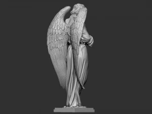 Angel statue 04 3D Print Model