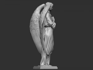 Angel statue 04 3D Print Model