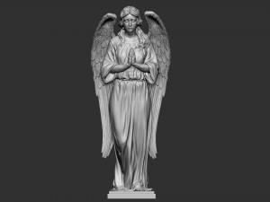 Angel statue 04 3Dプリントモデル