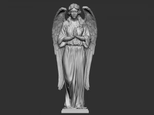 Angel statue 04 3D Print Model