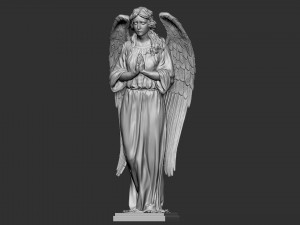 Angel statue 04 3Dプリントモデル