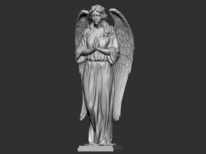 Angel statue 04 3D Print Model