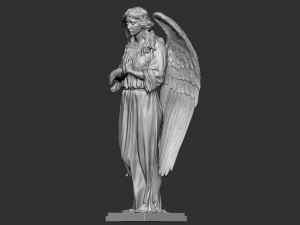 Angel statue 04 3Dプリントモデル