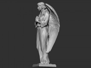 Angel statue 04 3Dプリントモデル