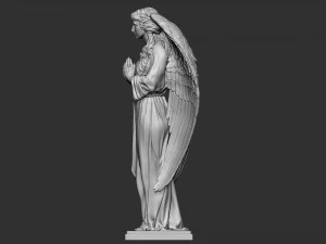 Angel statue 04 3D Print Model
