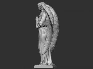 Angel statue 04 3D Print Model