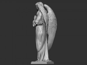 Angel statue 04 3Dプリントモデル