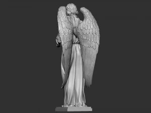 Angel statue 04 3D Print Model