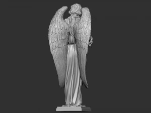 Angel statue 04 3D Print Model