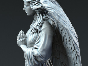 Angel statue 04 3Dプリントモデル