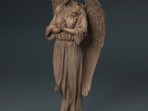 Angel statue 04 3Dプリントモデル
