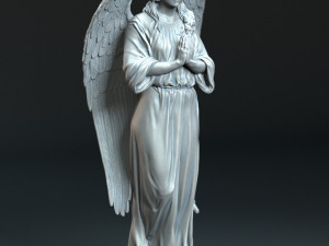 Angel statue 04 3Dプリントモデル