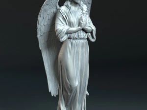 Angel statue 04 3D Print Model