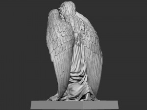 Angel statue 05 3D प्रिंट मॉडल