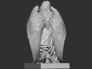 Angel statue 05 3D प्रिंट मॉडल