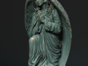 Angel statue 05 3D प्रिंट मॉडल