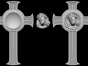 십자가 예수 06 3D 프린트 모델