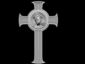 Cross Jesus 06 3D Print Model