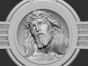 Cross Jesus 06 3D Print Model