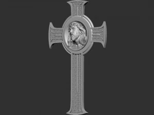 Cross Jesus 06 3D Print Model