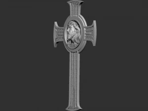 Cross Jesus 06 3D Print Model