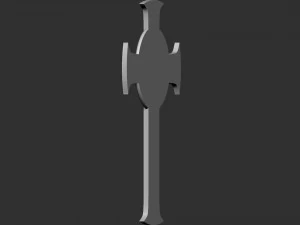 Cross Jesus 06 3D Print Model