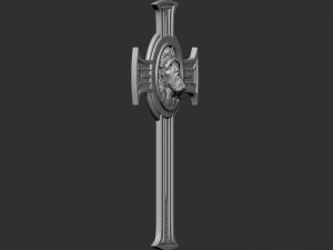 Cross Jesus 06 3D Print Model