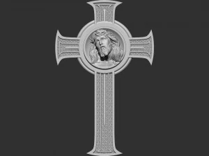 Cross Jesus 06 3D Print Model