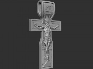 Jesus Christ Cross 3D 打印模型