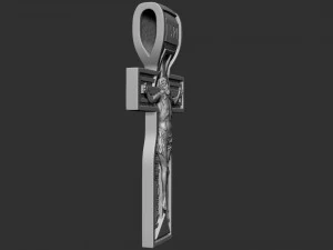 Jesus Christ Cross 3D Print Model