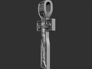 Jesus Christ Cross 3D Print Model
