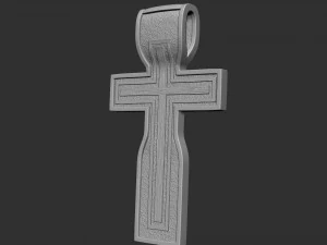 Jesus Christ Cross 3D Print Model