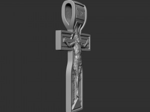 Jesus Christ Cross 3D 打印模型