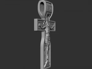 Jesus Christ Cross 3D Print Model