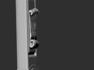 Crucifixion of Jesus Christ Cross Number 1 3D Print Model