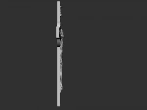 Crucifixion of Jesus Christ Cross Number 1 3D Print Model
