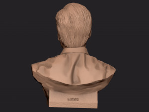 James Cameron 3D print model Model Cetak 3D